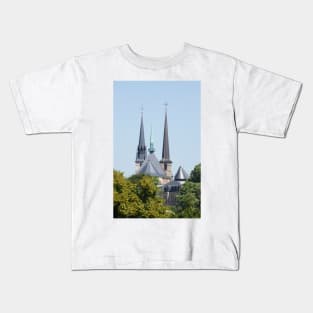 Cathedral, Luxembourg Kids T-Shirt